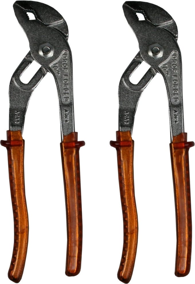 Benson Waterpomptang - 2x - 25 cm - met geisoleerde handvaten - gehard staal