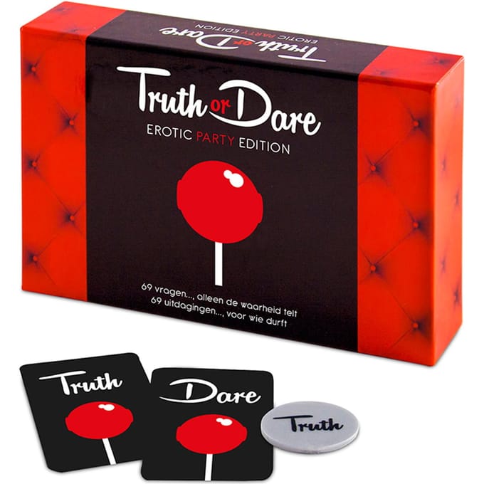 Tease & Please Truth or Dare Erotic Party Edition - NL Rood - Erotisch Bordspel