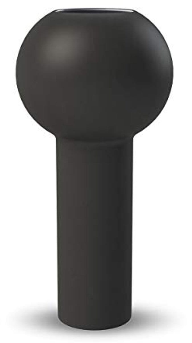 Pillar vaas 32 cm Zwart