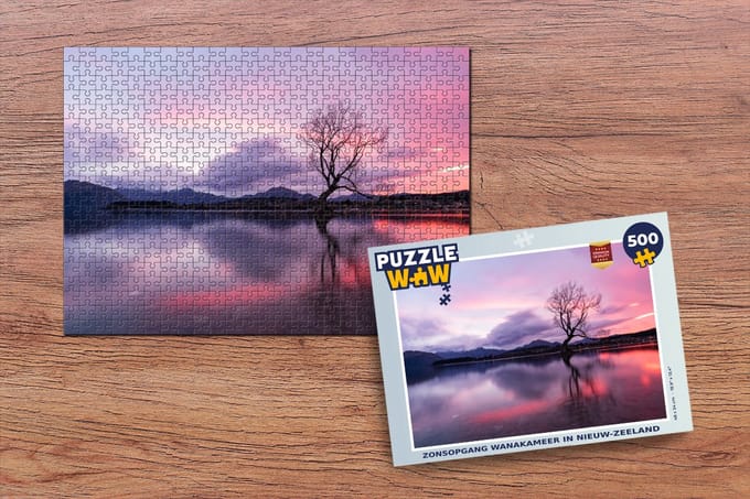 Puzzel Water - Boom - Meer - Legpuzzel - Puzzel 500 stukjes