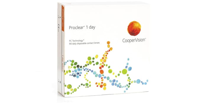 +0.25 - Proclear® 1 day - 90 pack - Daglenzen - BC 8.70 - Contactlenzen