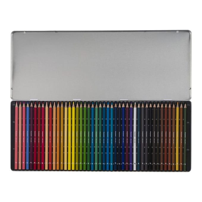 Kleurpotloden Bruynzeel Creatives papegaai assorti blik à 45 stuks