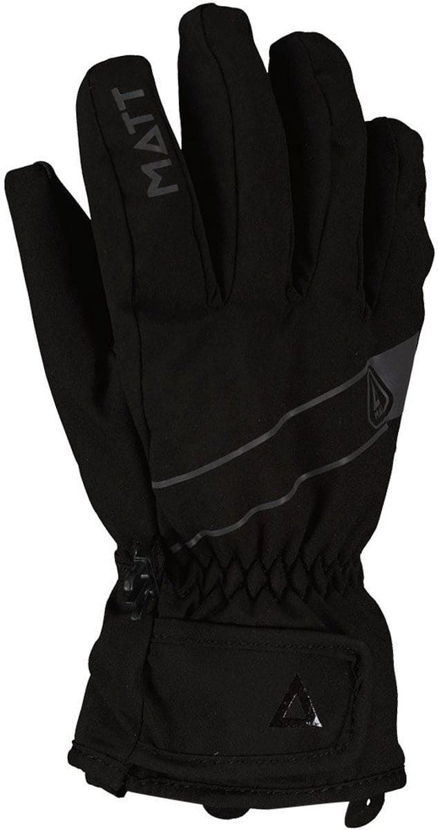 Matt Pri Junior Handschoenen Zwart 12 Years