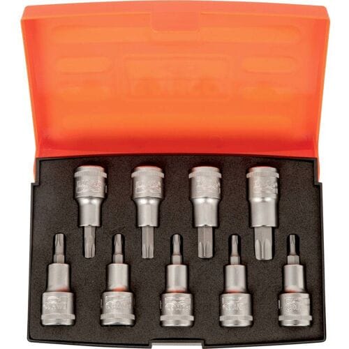 Bahco S9TORX Schroevendraaierdop 1/2 9-delig