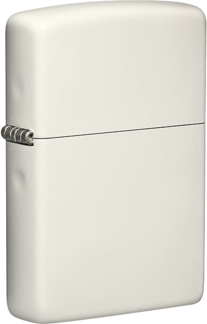 Aansteker Zippo White Glow in the Dark Green with Logo