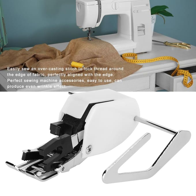 Huishoudelijke Multifunctionele Naaimachine Zijsnijder Overlock Persvoet Naaiaccessoires black