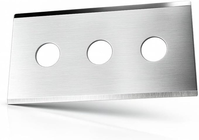 buy-safe.de reservemessen voor glazen schraper, kookschraper, kookschraper, reinigingsschraper