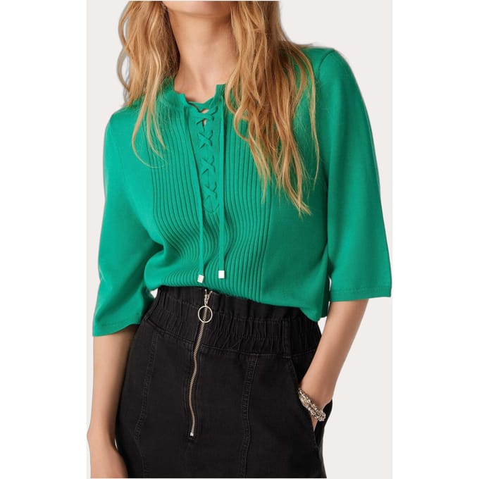 BA&SH Pull Tolim Vert Größe: M | Pullover Outlet | Damen