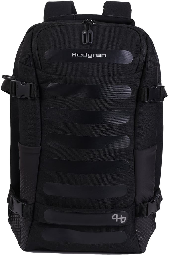 Hedgren Trip M Reiserugzak 15,6 inch met RFID-bescherming – Middelgroot – Zwart