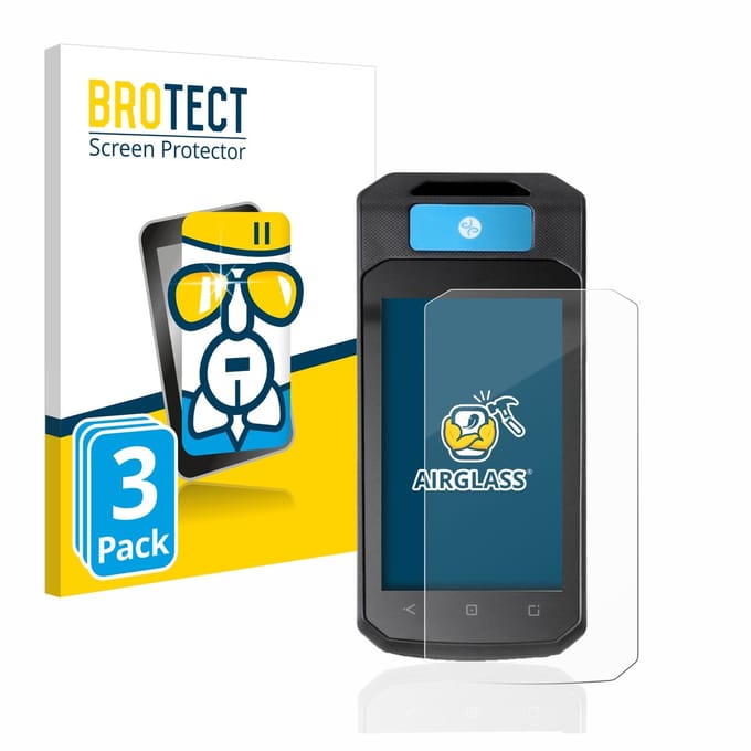Screenprotector 3 Stuks voor Accu-Chek Insight mit DBLG1 Beschermglas transparant