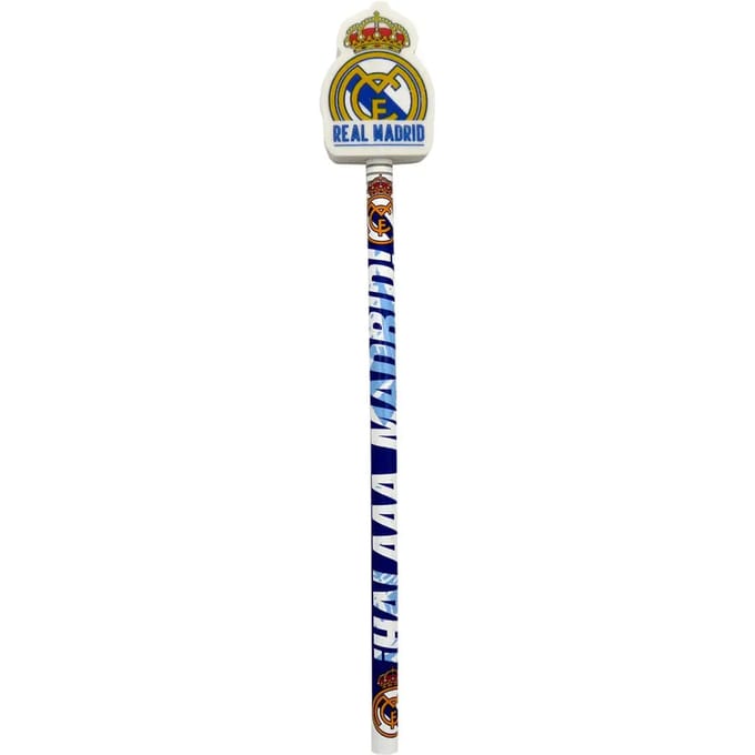 Pen met gum Cyp Brands Real Madrid