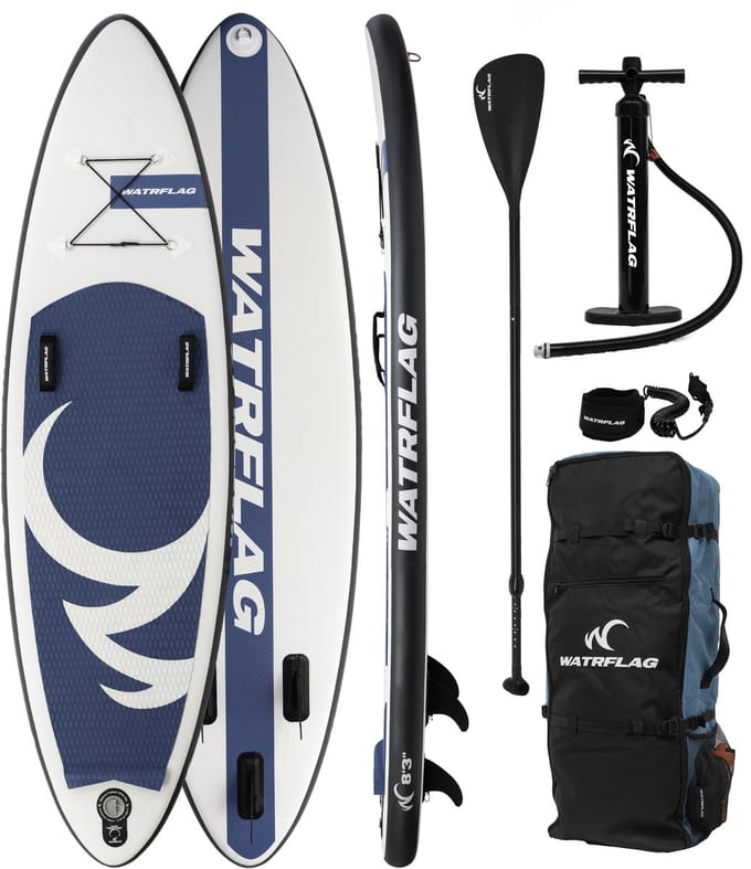 Watrflag Wave Rider 8'3 Set - 251 cm - Opblaasbaar Stand Up Paddle - Surfboard - Bodyboard 251
