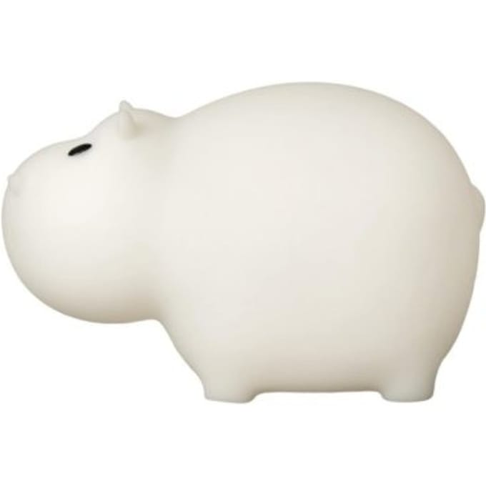 MegaLight Nachtlamp oplaadbaar swimmy hippo 10,7 cm
