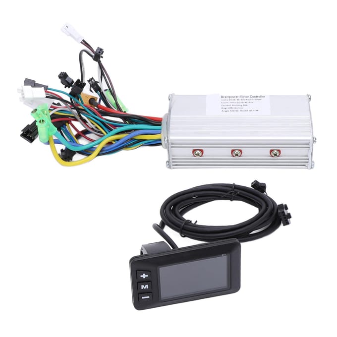 36V 48V 60V 500W 28A Sinusgolf 3 Modus 5530 Borstelloze Controller G51 LCD Display Bedieningspaneel voor white