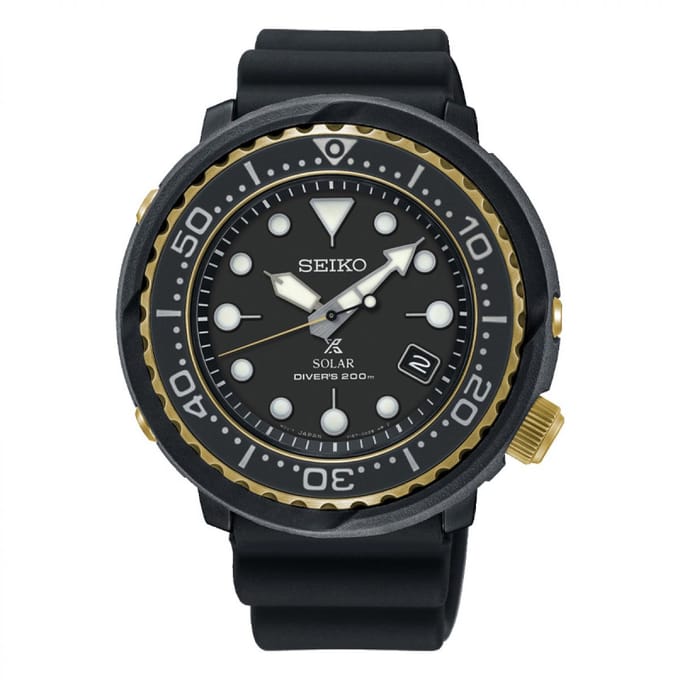 Seiko SNE498P1 TUNA Heren Horloge Quartz 47MM