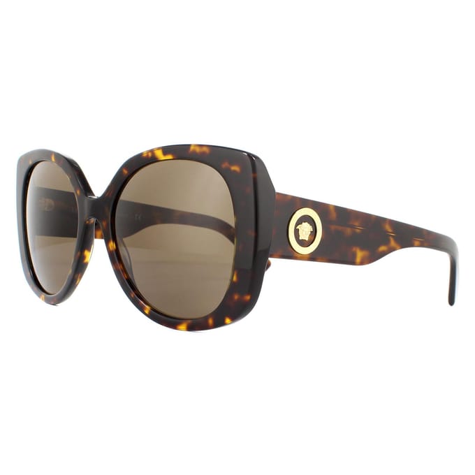 Versace Zonnebril Ve4387 108/73 Havana Donker Bruin