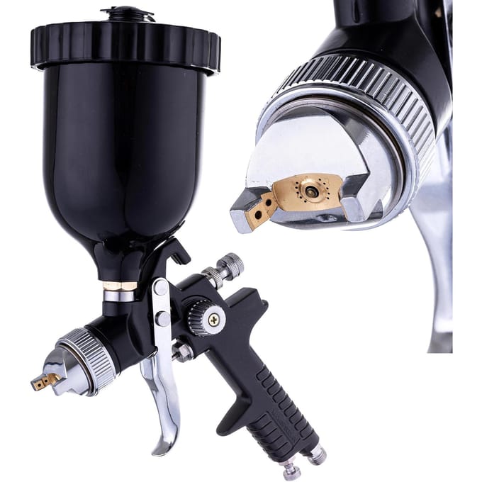 HVLP Verfspuit H-827P 2.0mm 600ml Tank - Professioneel