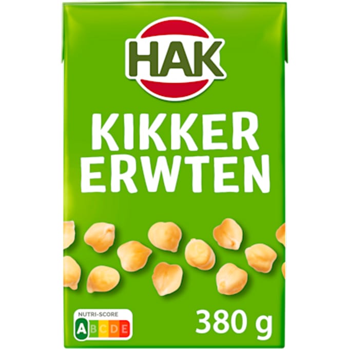 Kikkererwten in pak