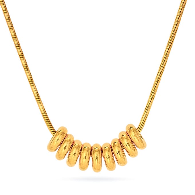 Marama - Ring Ketting Goud - Tijdloos design - Waterproof