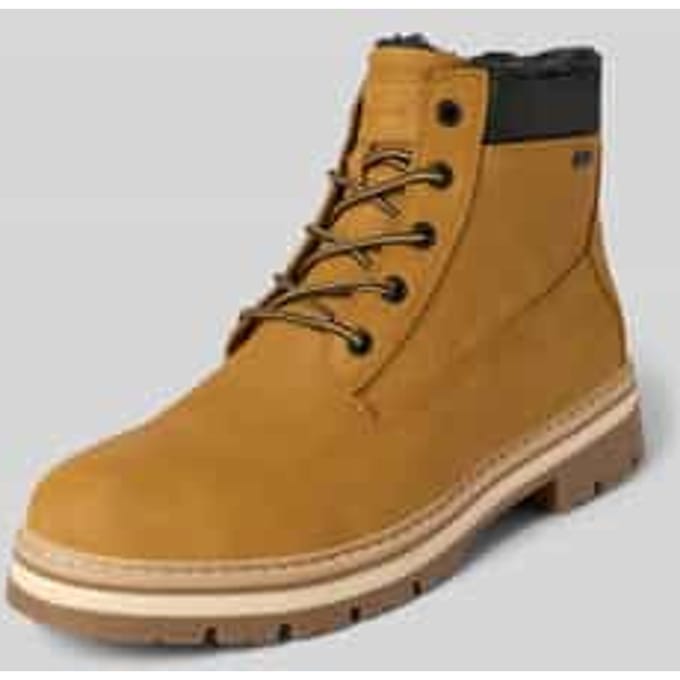 Tom Tailor Denim - Waterdichte laarzen met voering - Maat 44 - camel