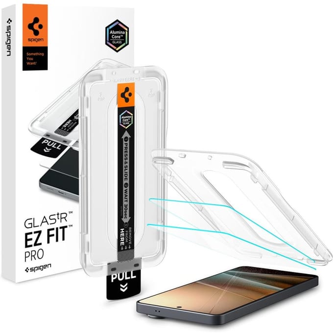 Spigen Screen Protector Geschikt voor Samsung Galaxy S26 Ultra - Glas.tR EZ Fit Pro - 10H+ Tempered Glass - Anti-Reflectie - Matte Afwerking - EZ Fit Pro Installatieframe - Case Friendly - 2-Pack