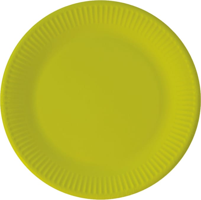 Procos Borden 23 Cm Karton Lichtgroen 8 Stuks