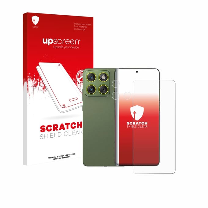upscreen - Screenprotector voor Motorola Edge 70 (Voor+Camera) - Folie Beschermfolie transparant