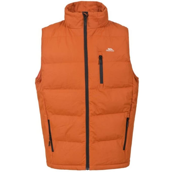 Trespass - Heren Clasp Gewatteerde Bodywarmer (Oranje)