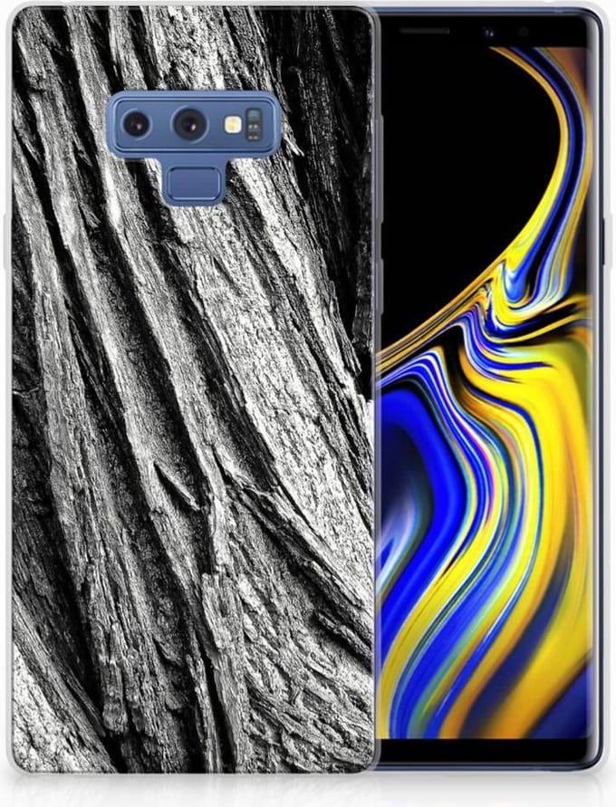 Bumper Hoesje Samsung Galaxy Note 9 Boomschors Grijs