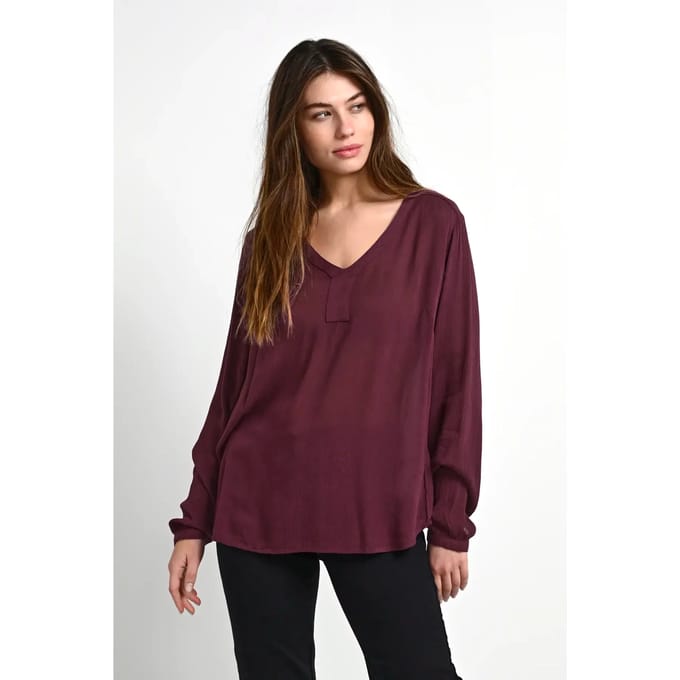 Damesblouse met lange mouwen KAFFE Amber
