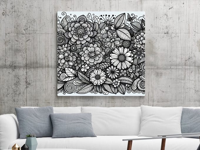 Kunstprint | Wanddecoratie | Forex | 80 × 80 cm