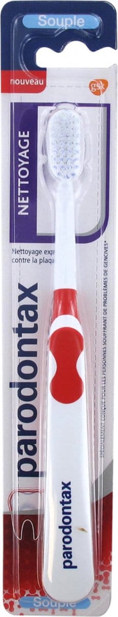 Parodontax Zachte Reinigingstandenborstel (Kleur : Rood)