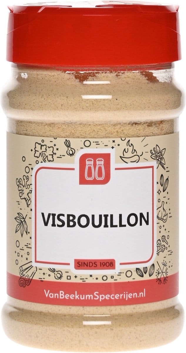 Van Beekum Specerijen - Visbouillon - Strooibus 180 Gram