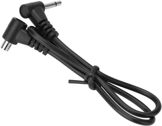 12 Inch / 30 cm PC Flash Sync Kabel 2.5 mm voor Blinker en Flitslicht Verbinding