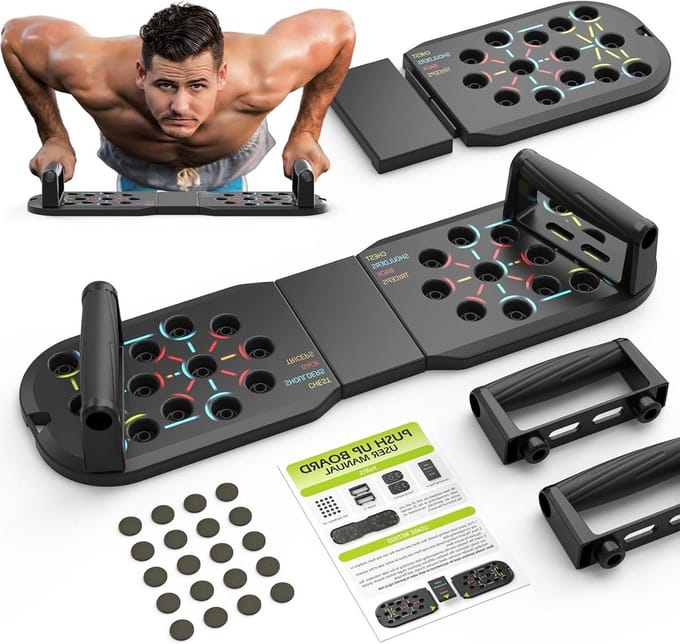 Push up staat voor mannen, Home gym