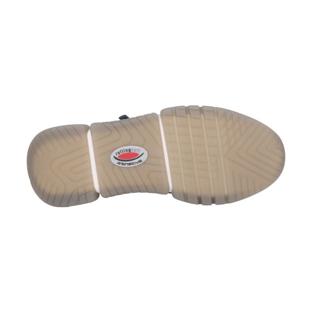 Gabor rollingsoft sensitive 66.938.46 - dames rollende wandelsneaker - Blauw - maat 38.5 (EU) 5.5 (UK)