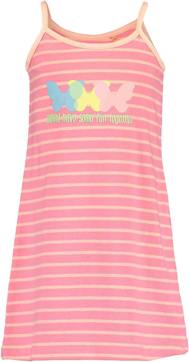 Blue Seven - Jurk - Roze - Maat 104