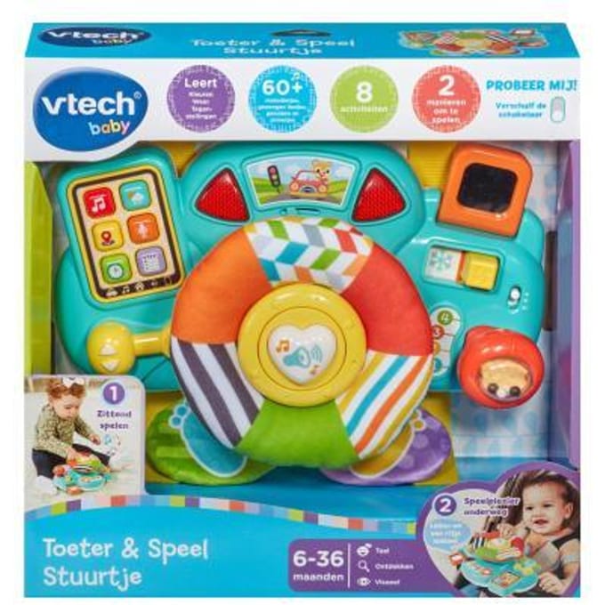 Vtech Toeter & Speel Stuurtje Interactief speelgoed