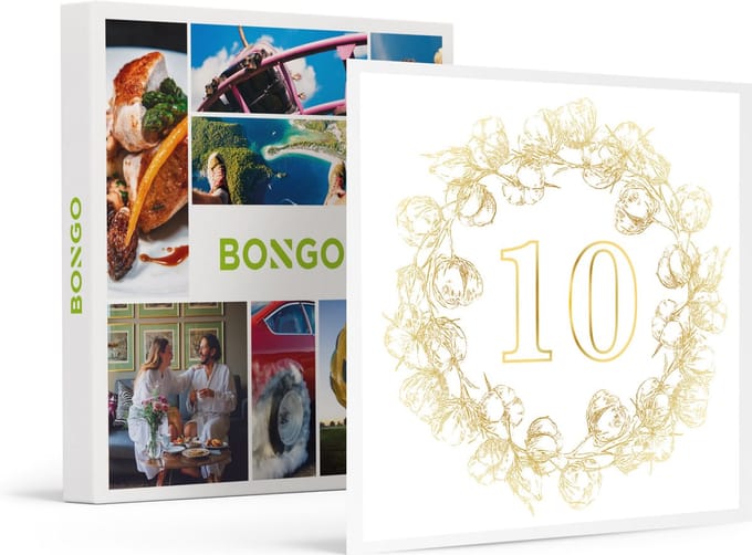 Bongo Bon -Tinnen Jubileum: 10 Jaar Getrouwd!- Cadeaukaart