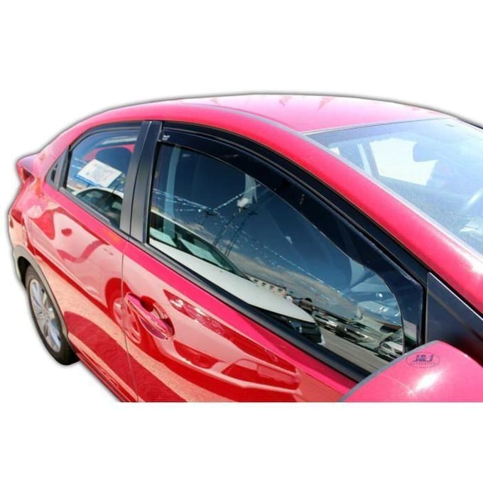 Wind deflectors - Heko - Honda Civic IX - Getint - Versterkt acryl - Eenvoudige installatie