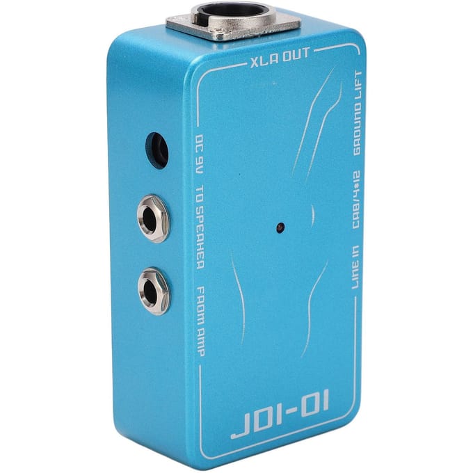 DI Box Passief Directe Amp Simulatie Elektrische Gitaar Effectpedaal met Speakers JDI?01 blue