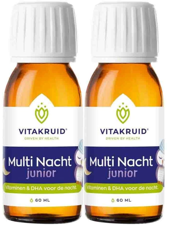 Vitakruid Multi Nacht Junior - 2 x 60 ml - Voordeelverpakking