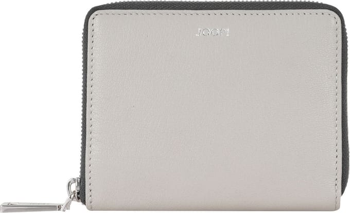 JOOP! Leren Portemonnee Lantea Blocking Nisa Purse Lightgrey Lichtgrijs
