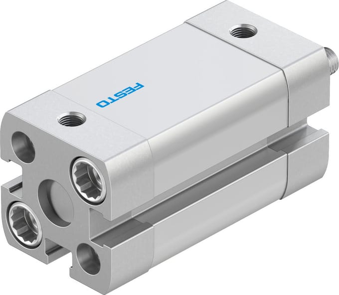 Festo Compacte Cilinder 12mm Boring 20mm Slag ISO 21287 Dubbelwerkend - 536207 - P2BHZ
