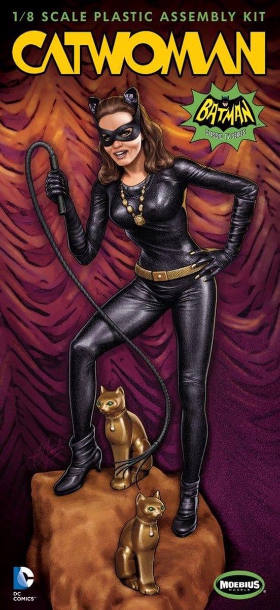 Moebius Modelbouwpakket Militaire voertuigen - 952 1966 Batman Catwoman - Figuur Plastic - 1:8 - Modelbouw