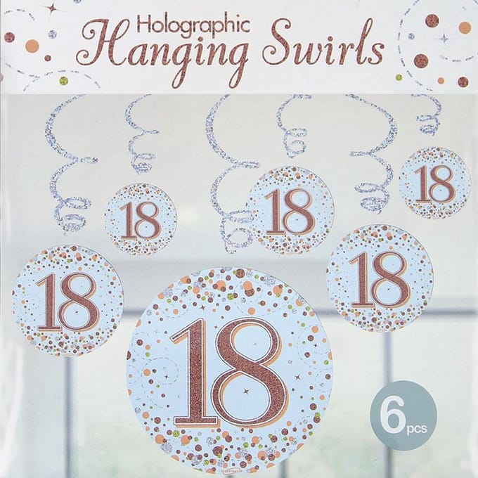 Oaktree - Swirls Sparkling Rose Gold - 18 jaar