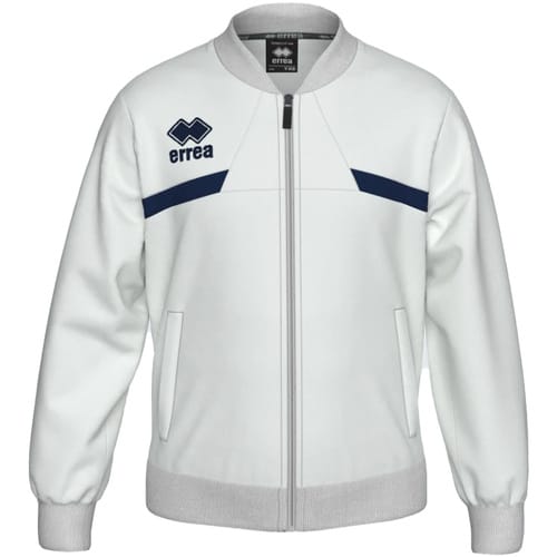 Errea Mick Bomber Jr Wit Blauw - Sportswear - Kinderen