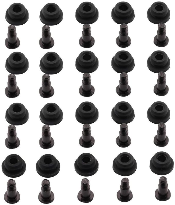 20 Stuks Shockproof Schroeven voor Computerbehuizing + Schokabsorberende HDD voor 3.5'' en 2.5'' Schijven