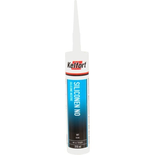 Kelfort Siliconenkit no wit 310ml