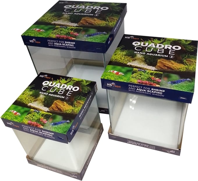 HS Aqua Quadro Cube NO.2 | 18L | 25 x 25 x 30CM